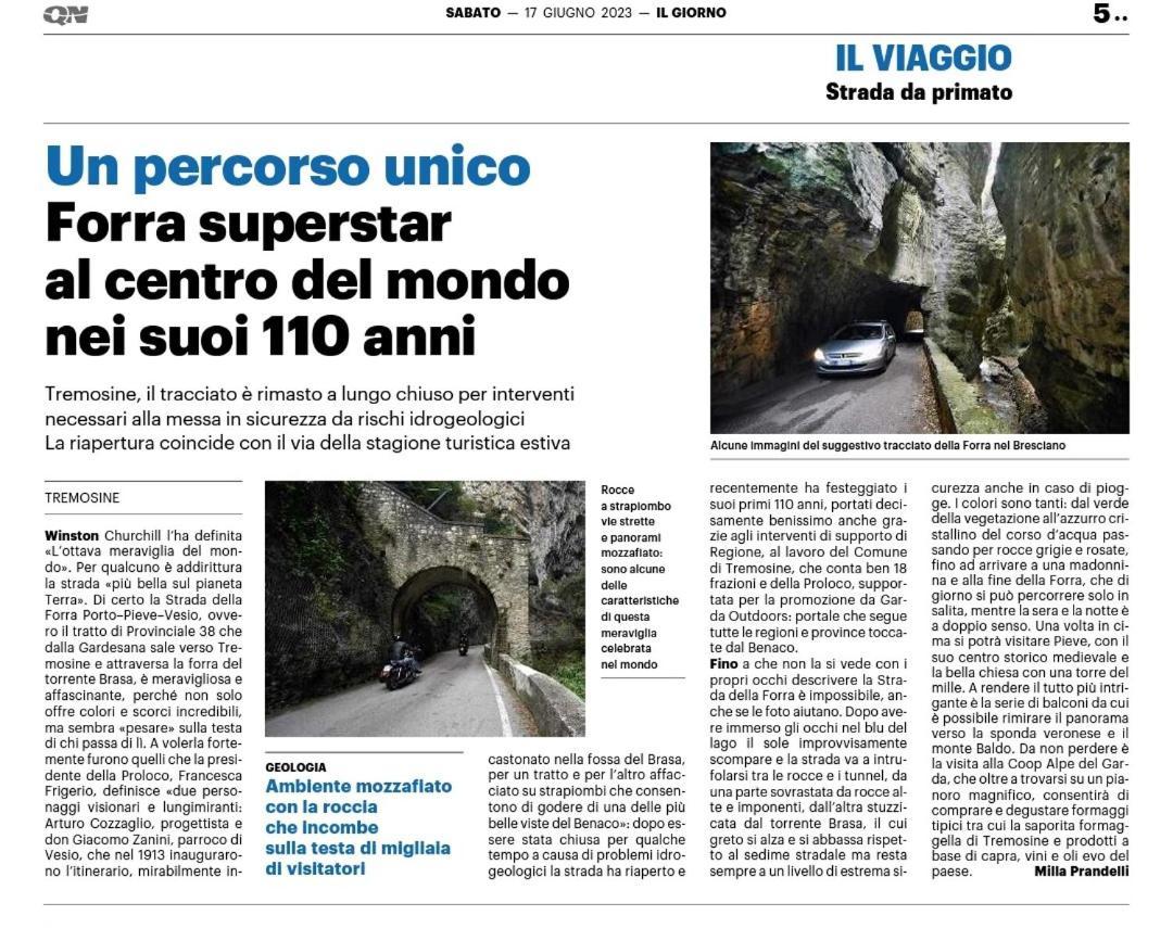 TremosineCasa Nel Borgo - Casa Oliva别墅 外观 照片